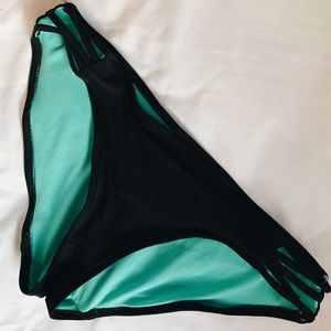 black bikini bottoms!